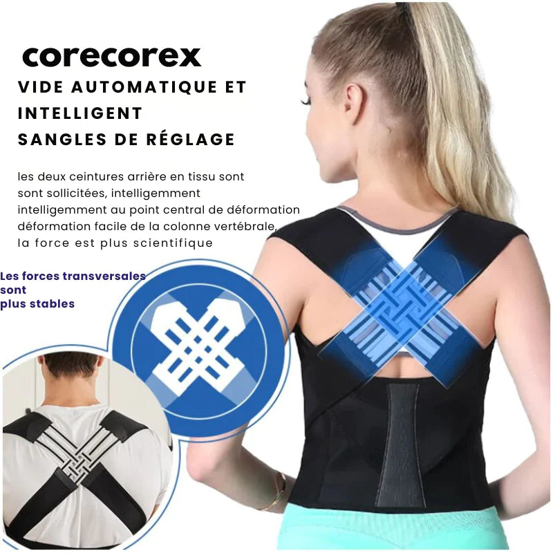 Corecorex™ | Correcteur de posture (1 = 1 gratuit 🎁)
